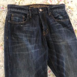 Men’s American Eagle Outfitters Jeans size 33/34 Bootcut Dark Wash